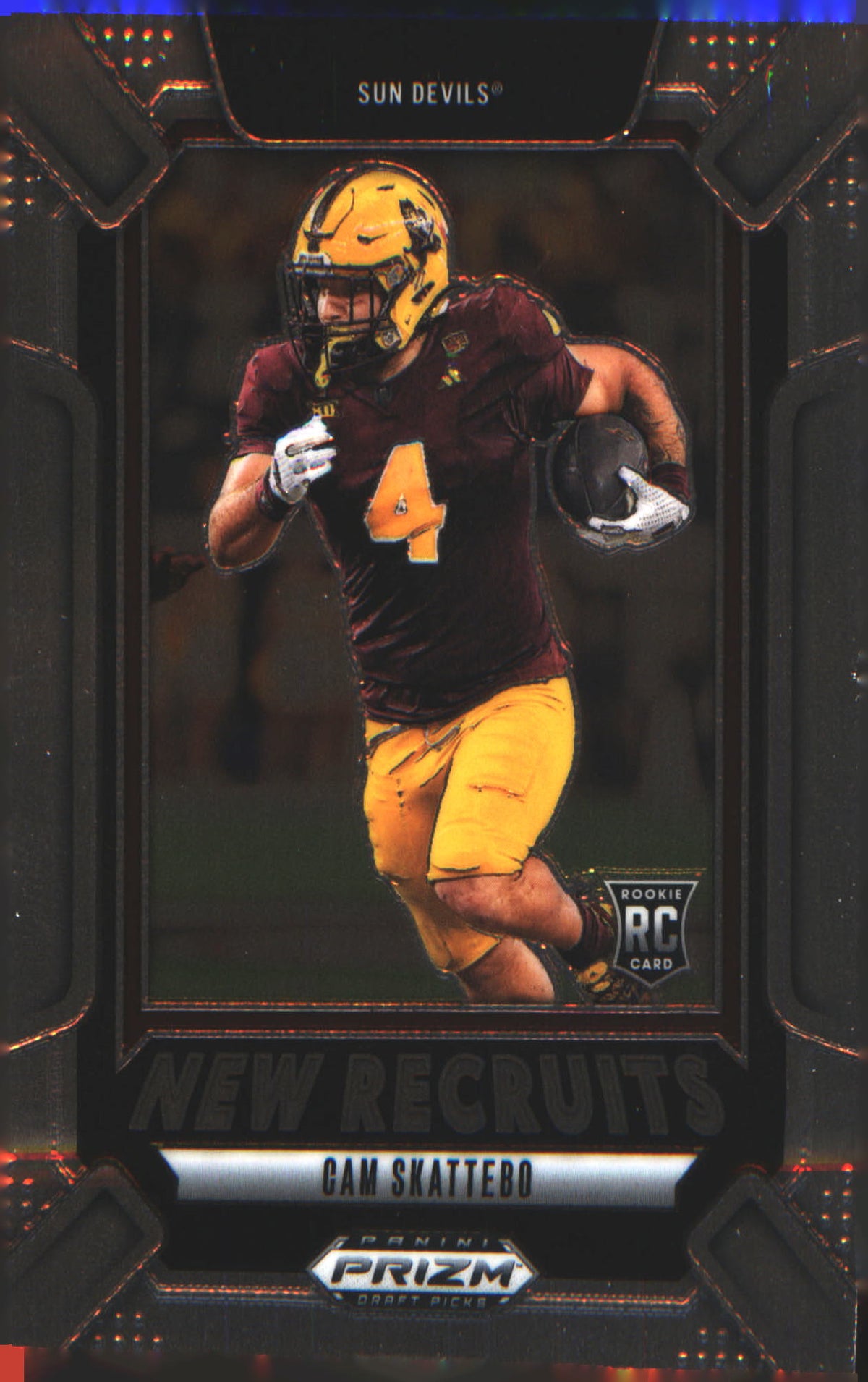 2025 Panini Prizm Draft Picks New Recruits #10 Cam Skattebo - Veteran Sports Cards FL