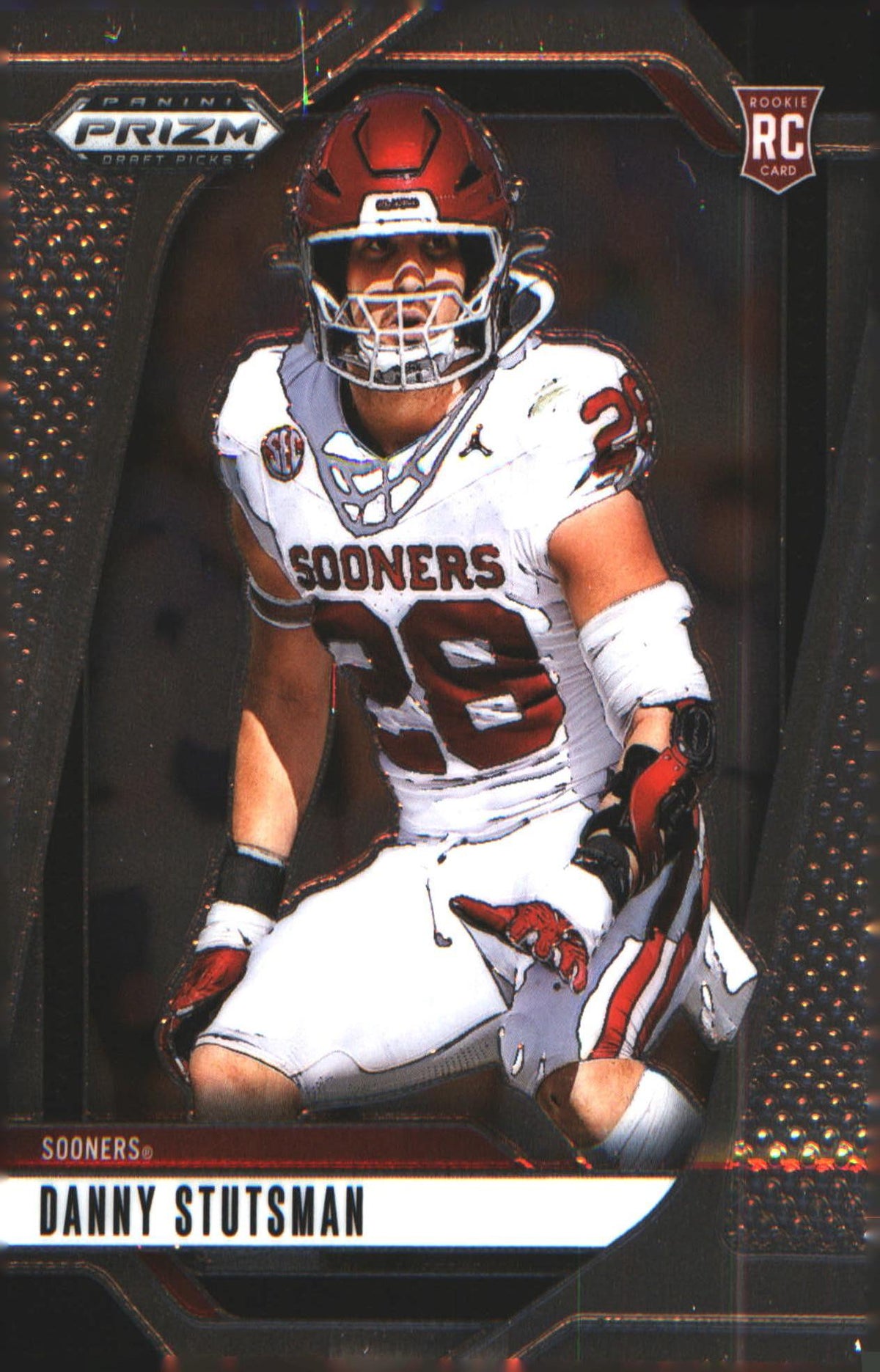 2025 Panini Prizm Draft Picks #86 Danny Stutsman - Veteran Sports Cards FL