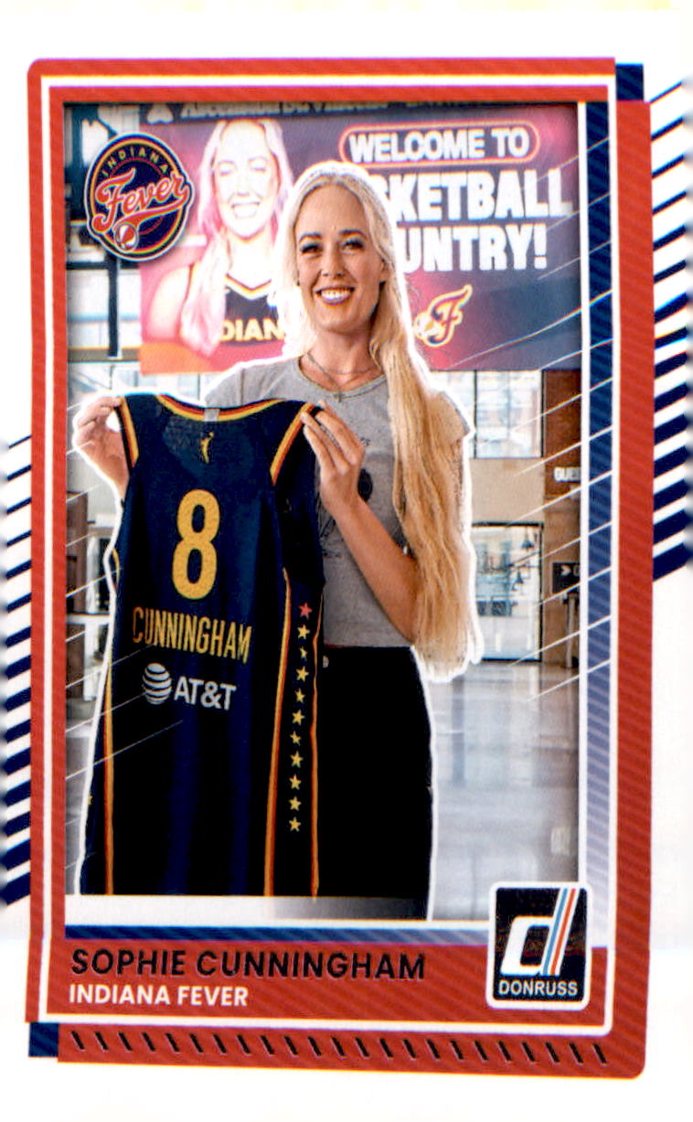 2025 Donruss WNBA #24 Sophie Cunningham - Veteran Sports Cards FL