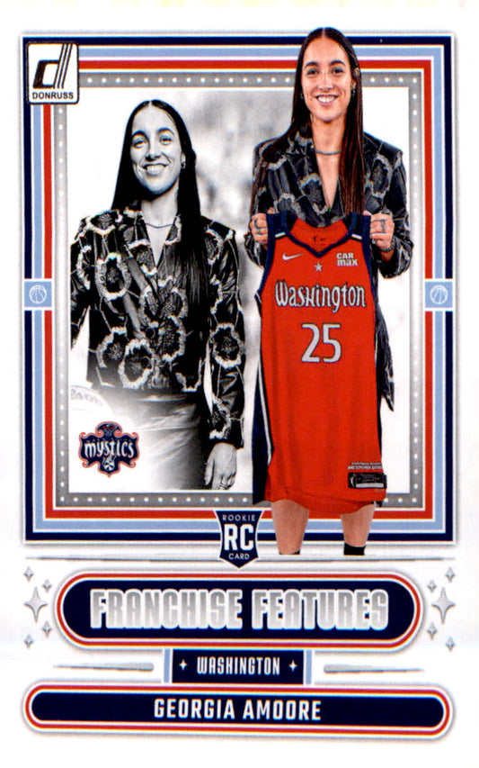 2025 Donruss WNBA Franchise Features #20 Georgia Amoore - Veteran Sports Cards FL