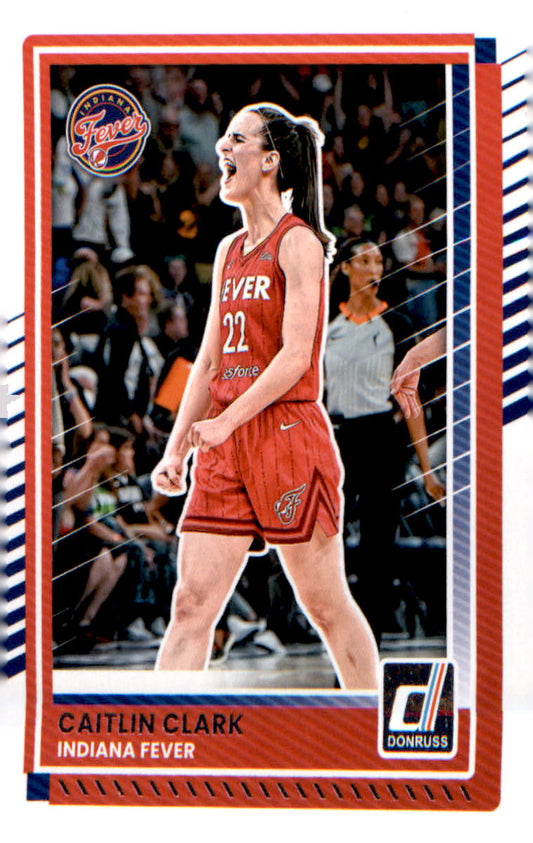 2025 Donruss WNBA #47 Caitlin Clark - Veteran Sports Cards FL