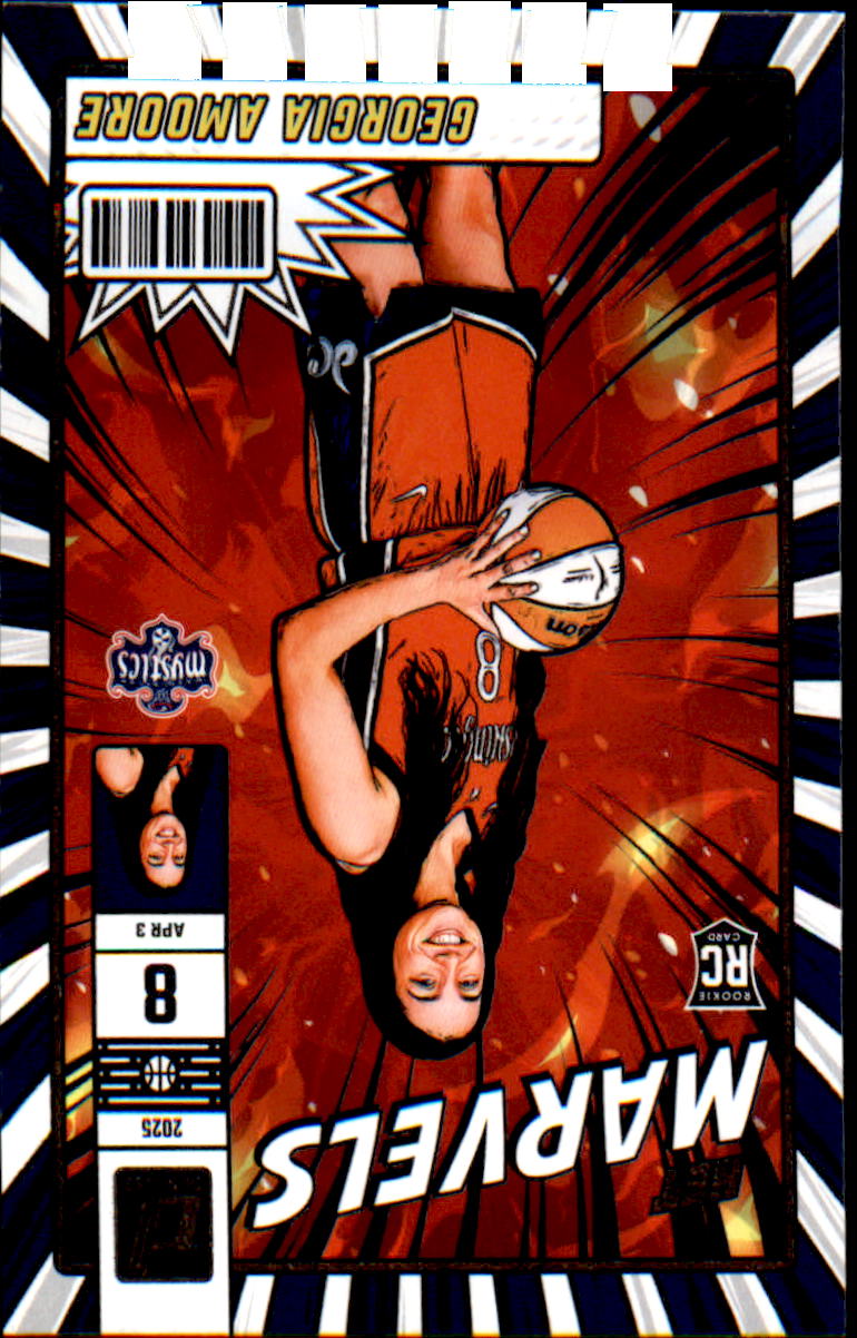 2025 Donruss WNBA Net Marvels #17 Georgia Amoore - Veteran Sports Cards FL