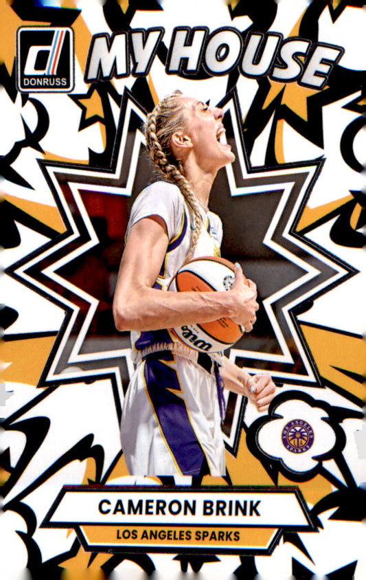 2025 Donruss WNBA My House #14 Cameron Brink - Veteran Sports Cards FL