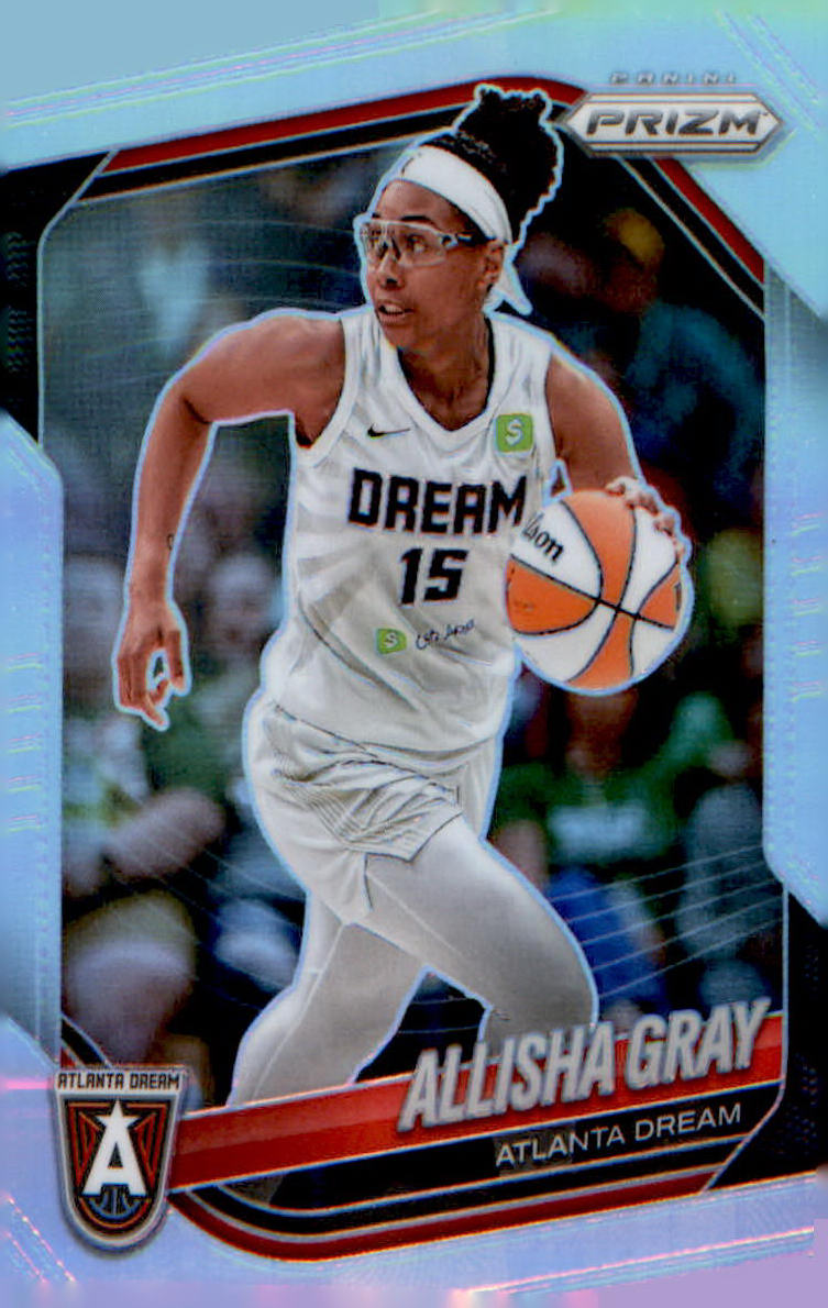 2025 Panini Prizm WNBA Silver Prizms #16 Allisha Gray - Veteran Sports Cards FL