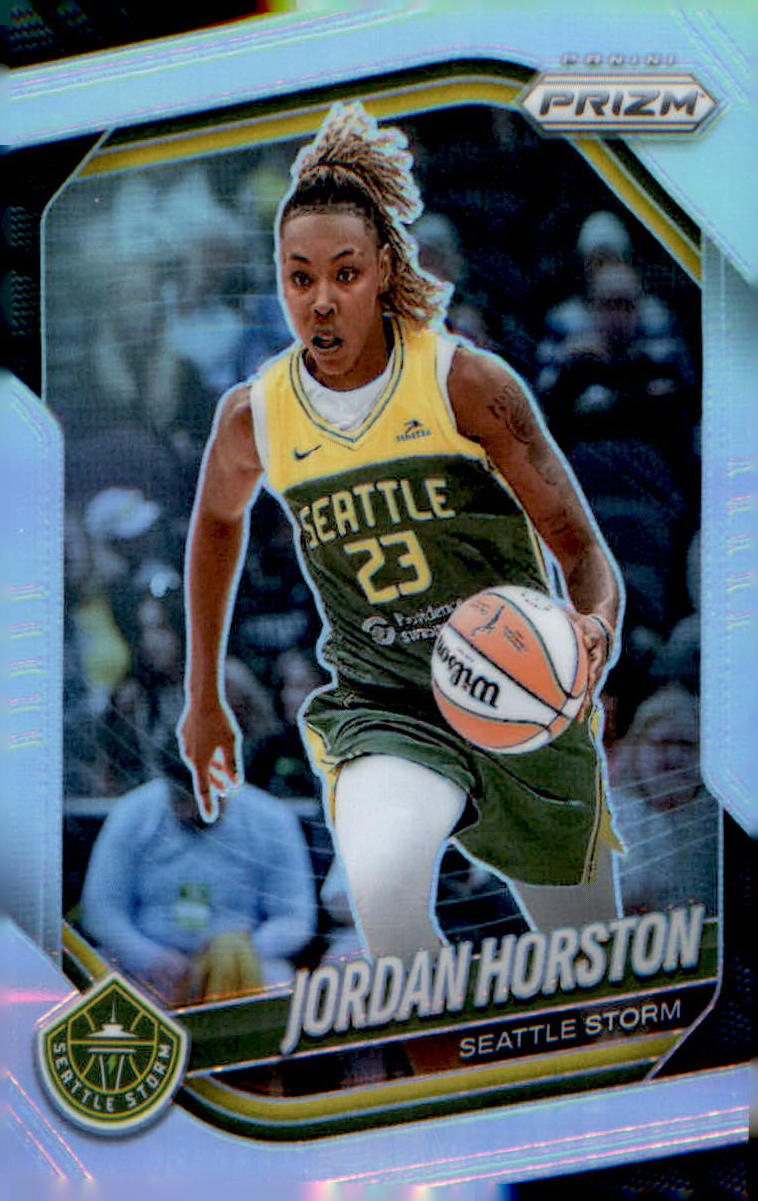 2025 Panini Prizm WNBA Silver Prizms #37 Jordan Horston - Veteran Sports Cards FL