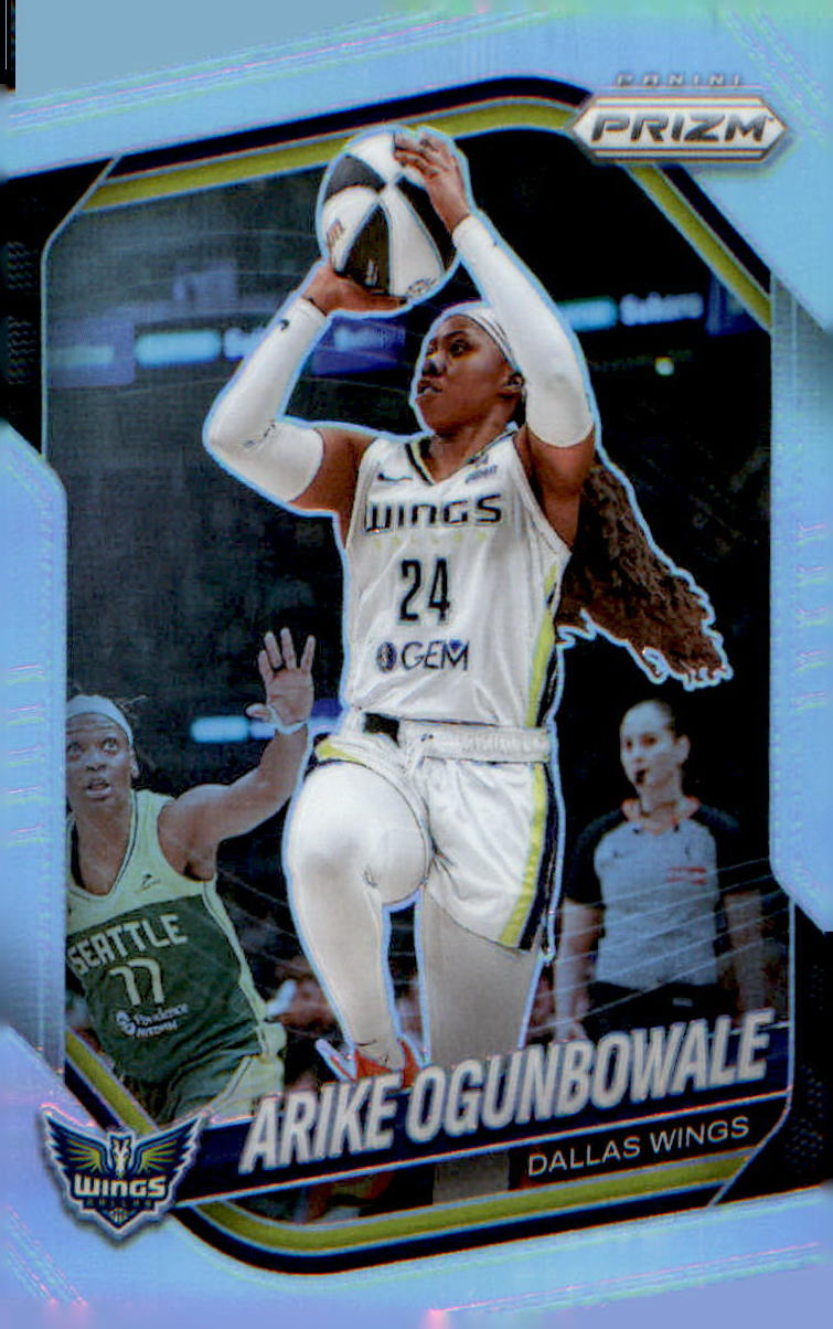 2025 Panini Prizm WNBA Silver Prizms #73 Arike Ogunbowale - Veteran Sports Cards FL