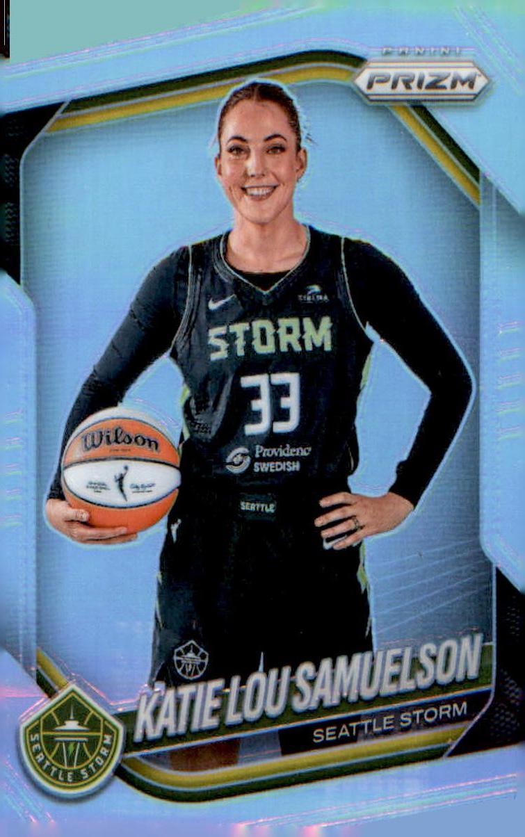 2025 Panini Prizm WNBA Silver Prizms #82 Katie Lou Samuelson - Veteran Sports Cards FL