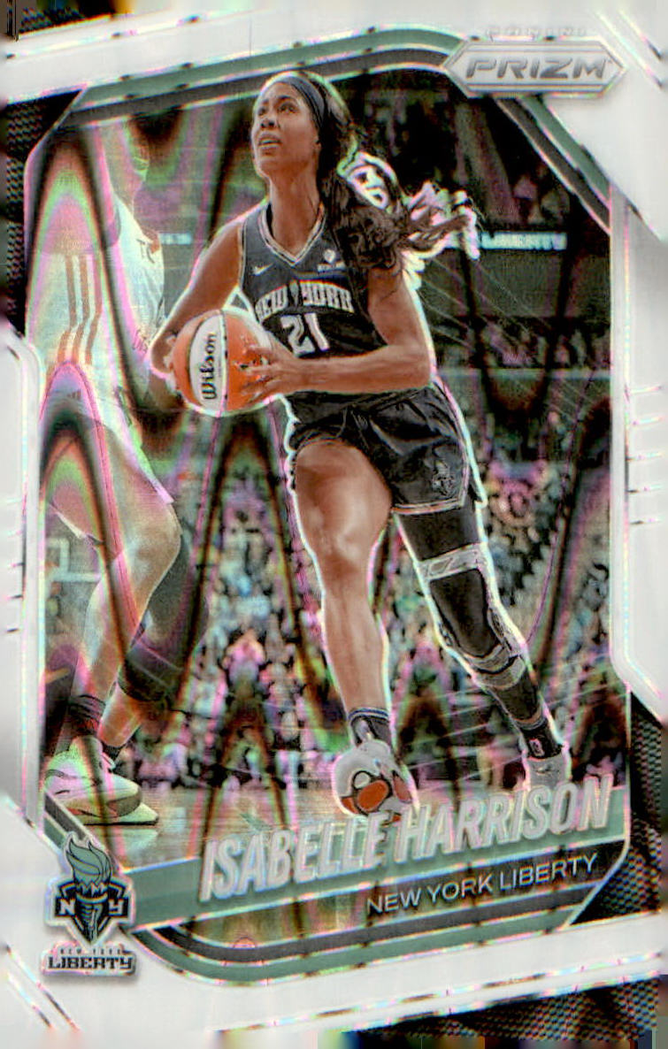 2025 Panini Prizm WNBA White Seismic Prizms #12 Isabelle Harrison - Veteran Sports Cards FL