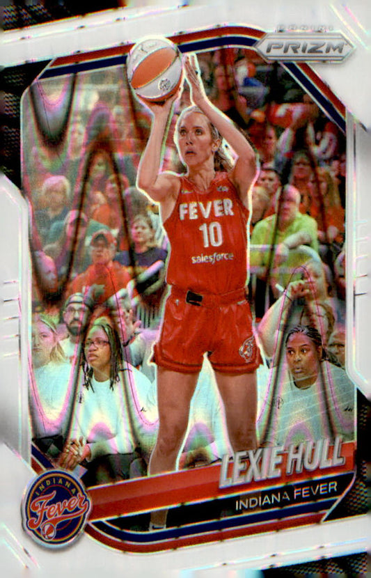 2025 Panini Prizm WNBA White Seismic Prizms #51 Lexie Hull - Veteran Sports Cards FL