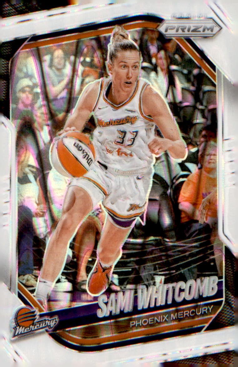 2025 Panini Prizm WNBA White Seismic Prizms #108 Sami Whitcomb - Veteran Sports Cards FL