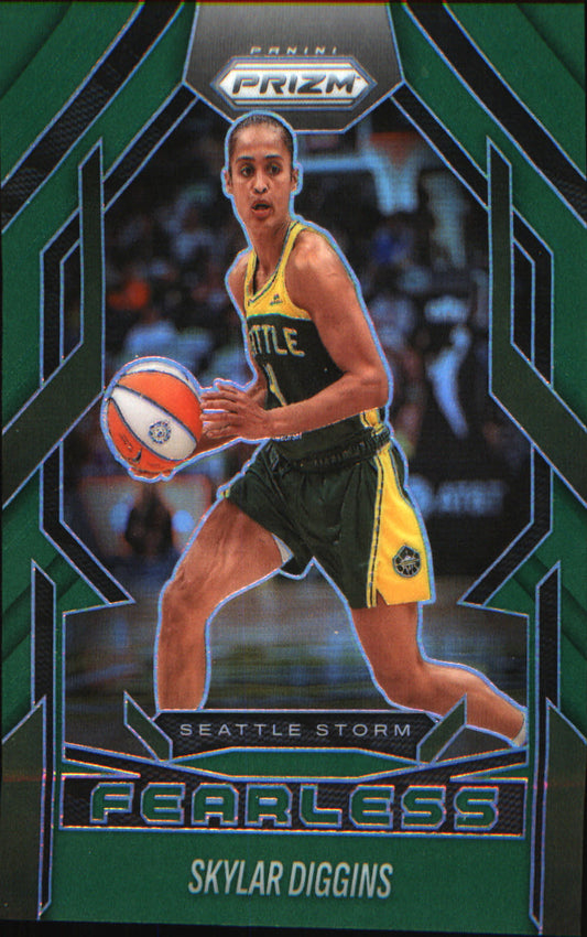 2025 Panini Prizm WNBA Fearless #9 Skylar Diggins - Veteran Sports Cards FL