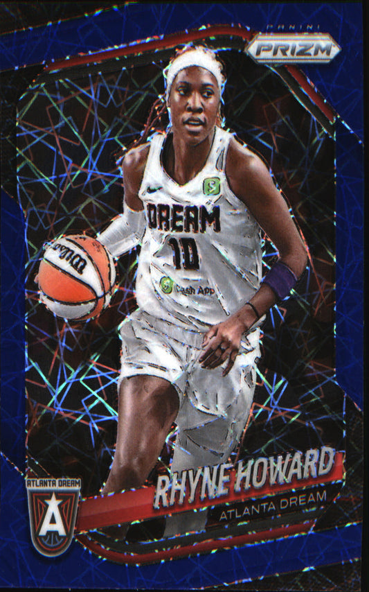 2025 Panini Prizm WNBA Blue Velocity Prizms #11 Rhyne Howard - Veteran Sports Cards FL