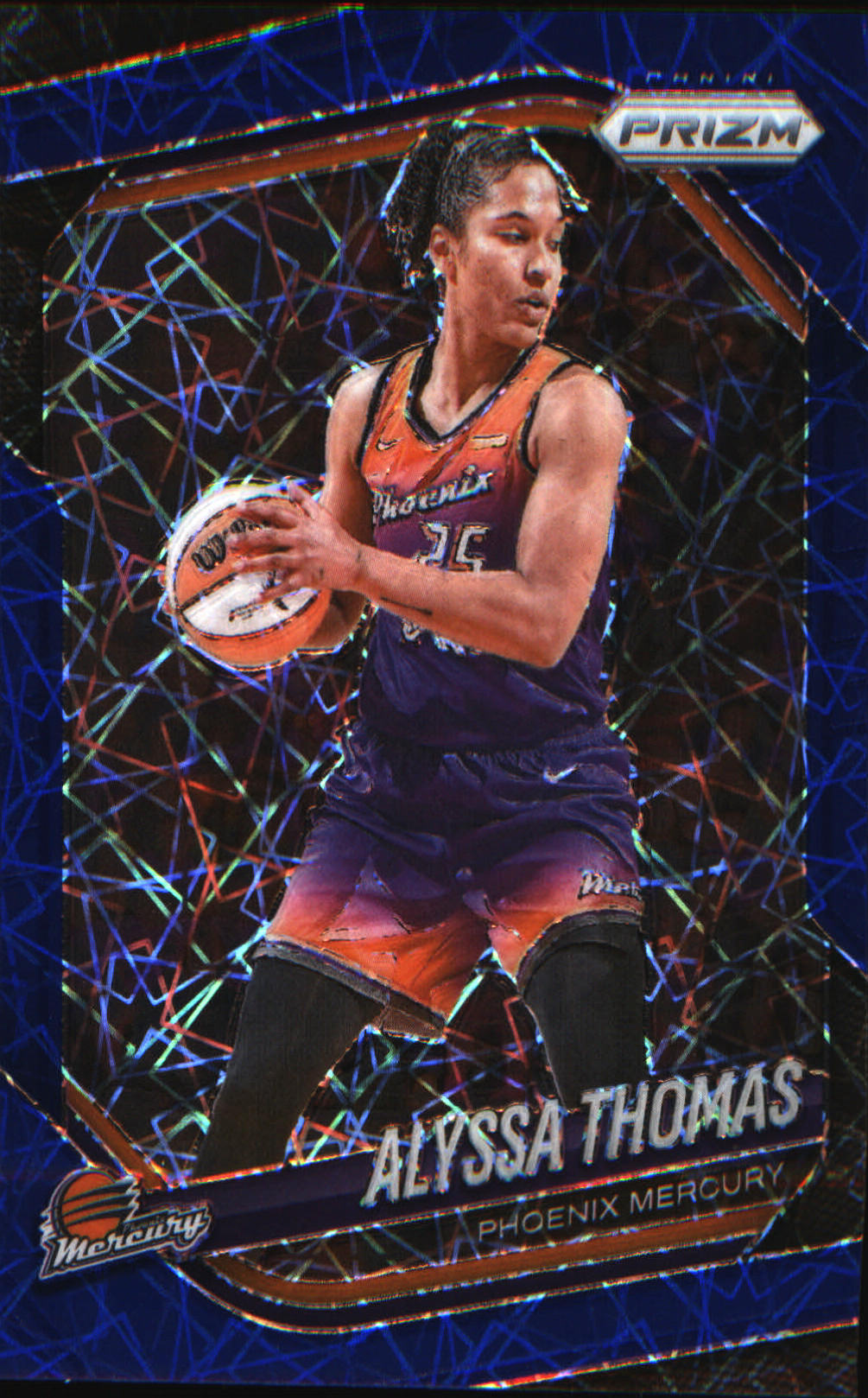 2024 Panini Prizm WNBA Blue Velocity Prizms #44 Alyssa Thomas - Veteran Sports Cards FL