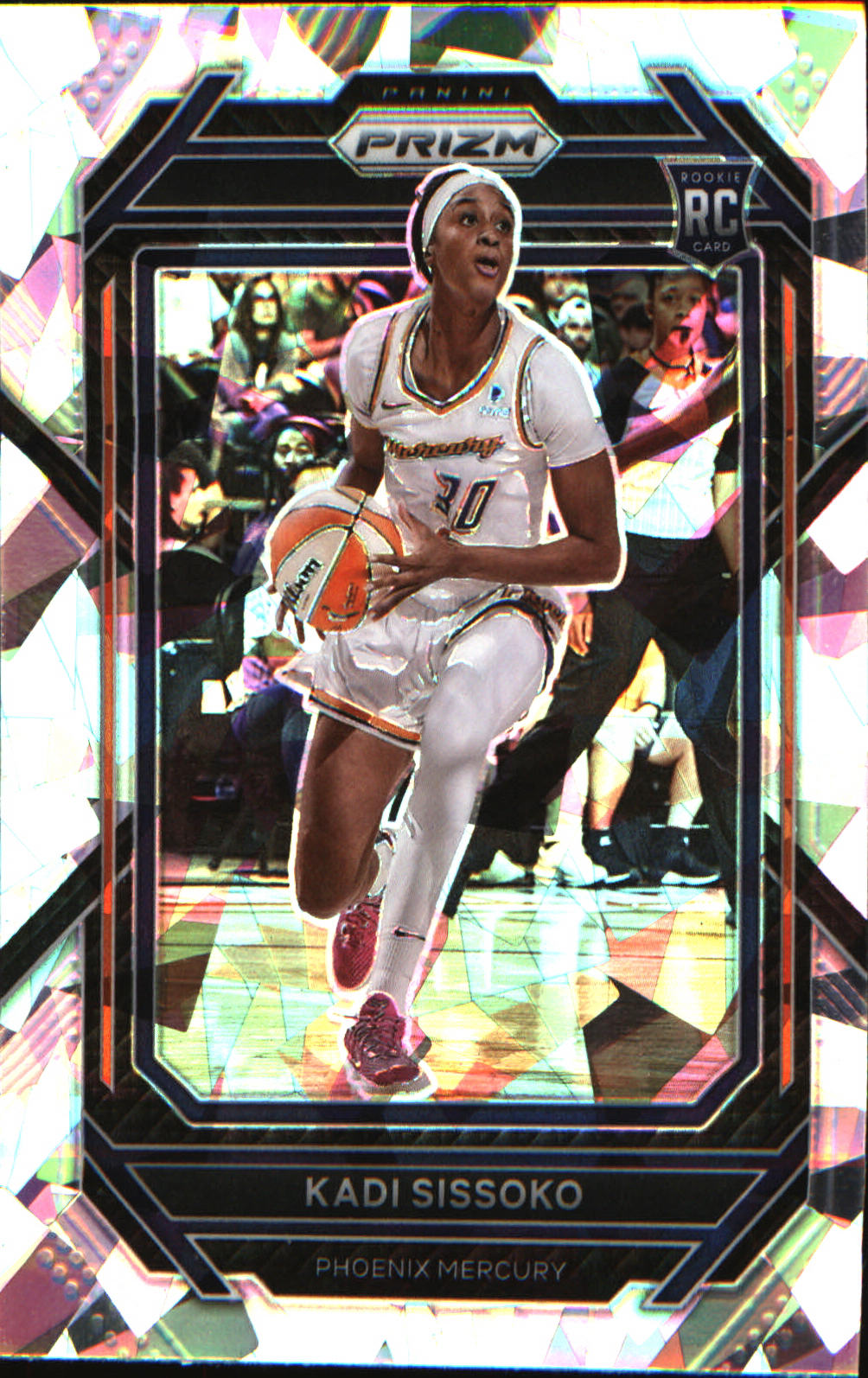 2023 Panini Prizm WNBA Ice Prizm #144 Kadi Sissoko Rookie RC - Veteran Sports Cards FL