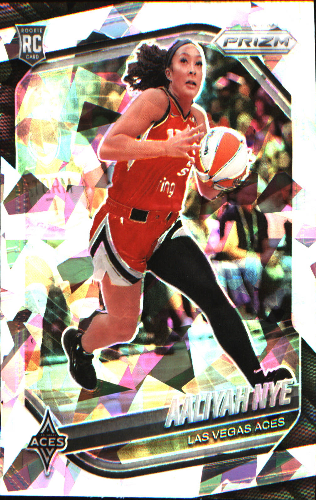 2025 Panini Prizm WNBA Ice Prizm #15 Aaliyah Nye - Veteran Sports Cards FL