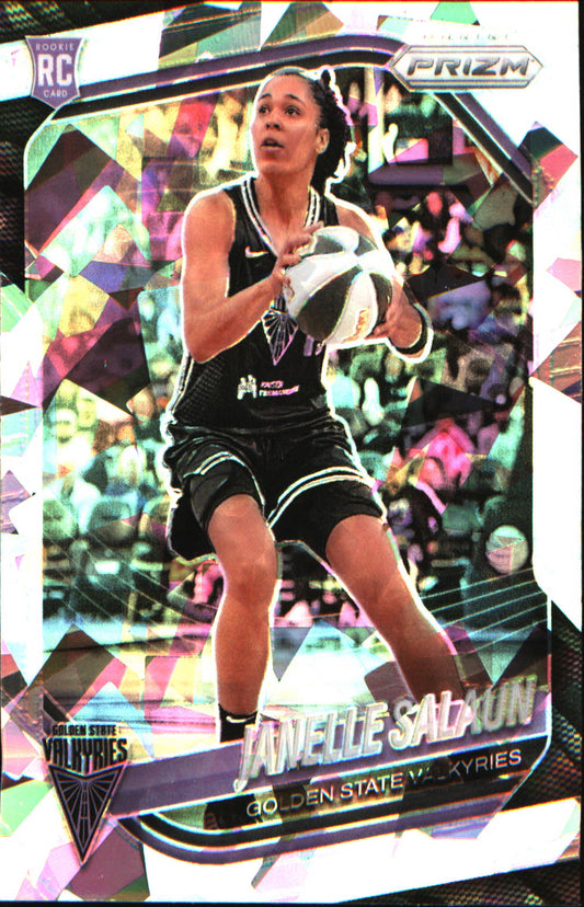 2025 Panini Prizm WNBA Ice Prizm #20 Janelle Salaun - Veteran Sports Cards FL