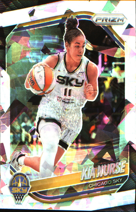2025 Panini Prizm WNBA Ice Prizm #24 Kia Nurse - Veteran Sports Cards FL