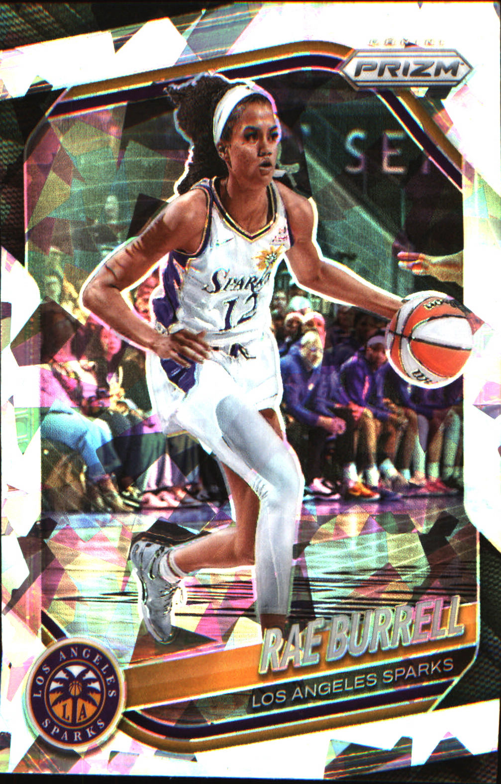 2025 Panini Prizm WNBA Ice Prizm #25 Rae Burrell - Veteran Sports Cards FL
