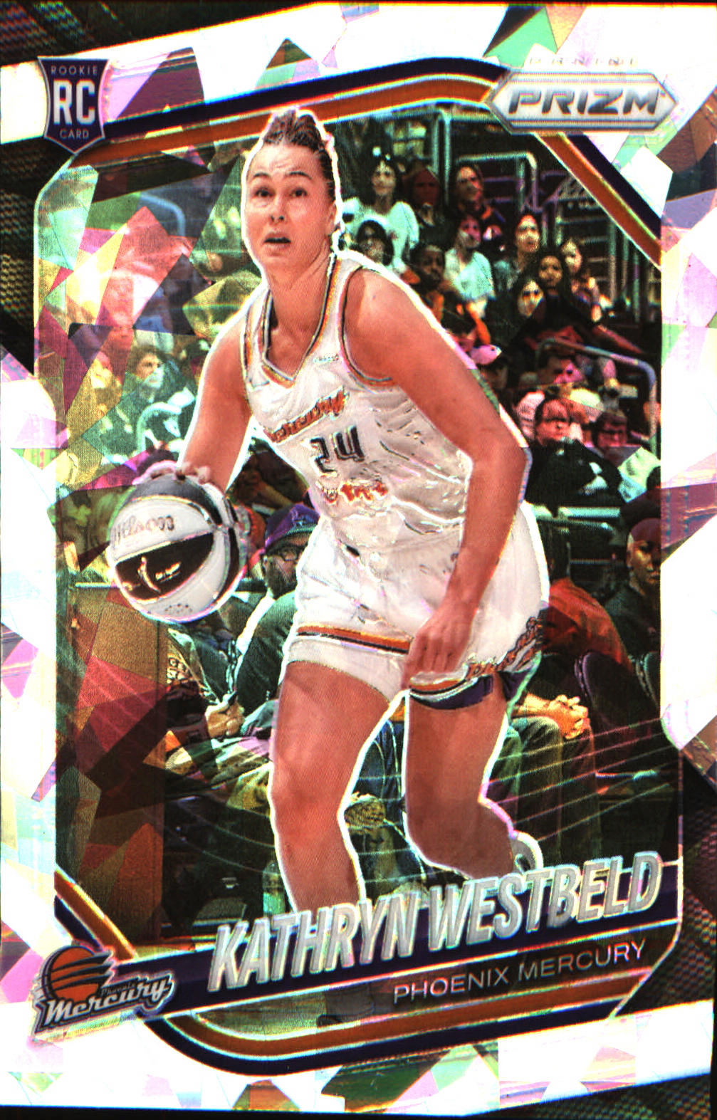 2025 Panini Prizm WNBA Ice Prizm #29 Kathryn Westbeld - Veteran Sports Cards FL