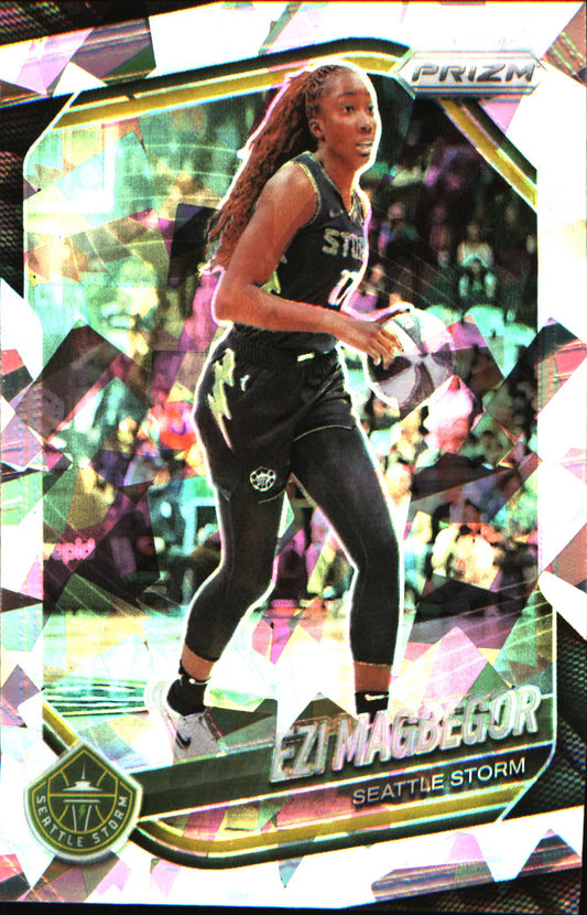 2025 Panini Prizm WNBA Ice Prizm #36 Ezi Magbegor - Veteran Sports Cards FL