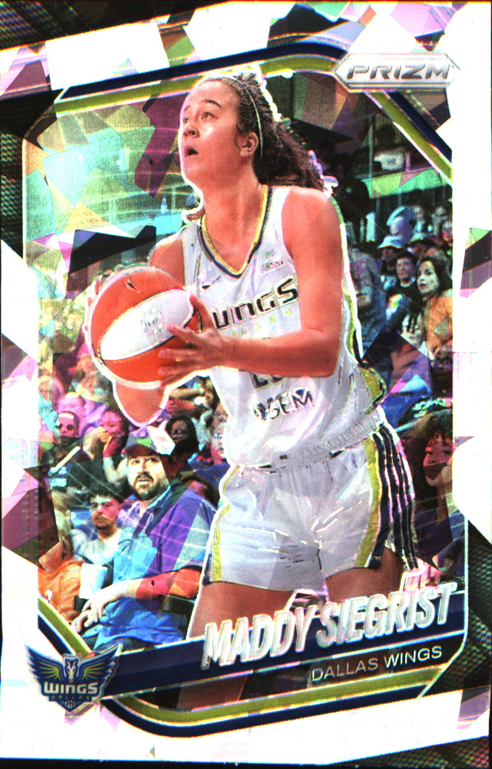 2025 Panini Prizm WNBA Ice Prizm #50 Maddy Siegrist - Veteran Sports Cards FL