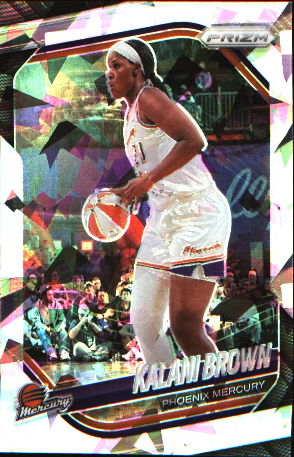 2025 Panini Prizm WNBA Ice Prizm #55 Kalani Brown - Veteran Sports Cards FL