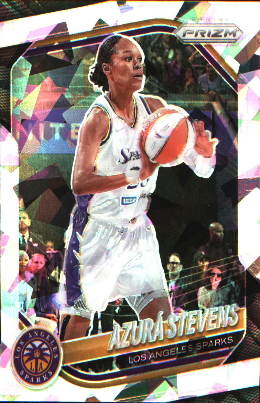 2025 Panini Prizm WNBA Ice Prizm #64 Azura Stevens - Veteran Sports Cards FL