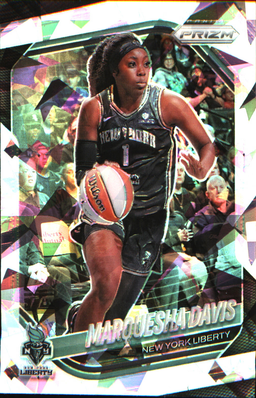 2025 Panini Prizm WNBA Ice Prizm #66 Marquesha Davis - Veteran Sports Cards FL