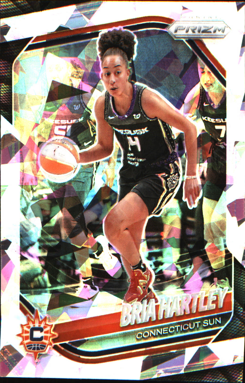 2025 Panini Prizm WNBA Ice Prizm #86 Bria Hartley - Veteran Sports Cards FL