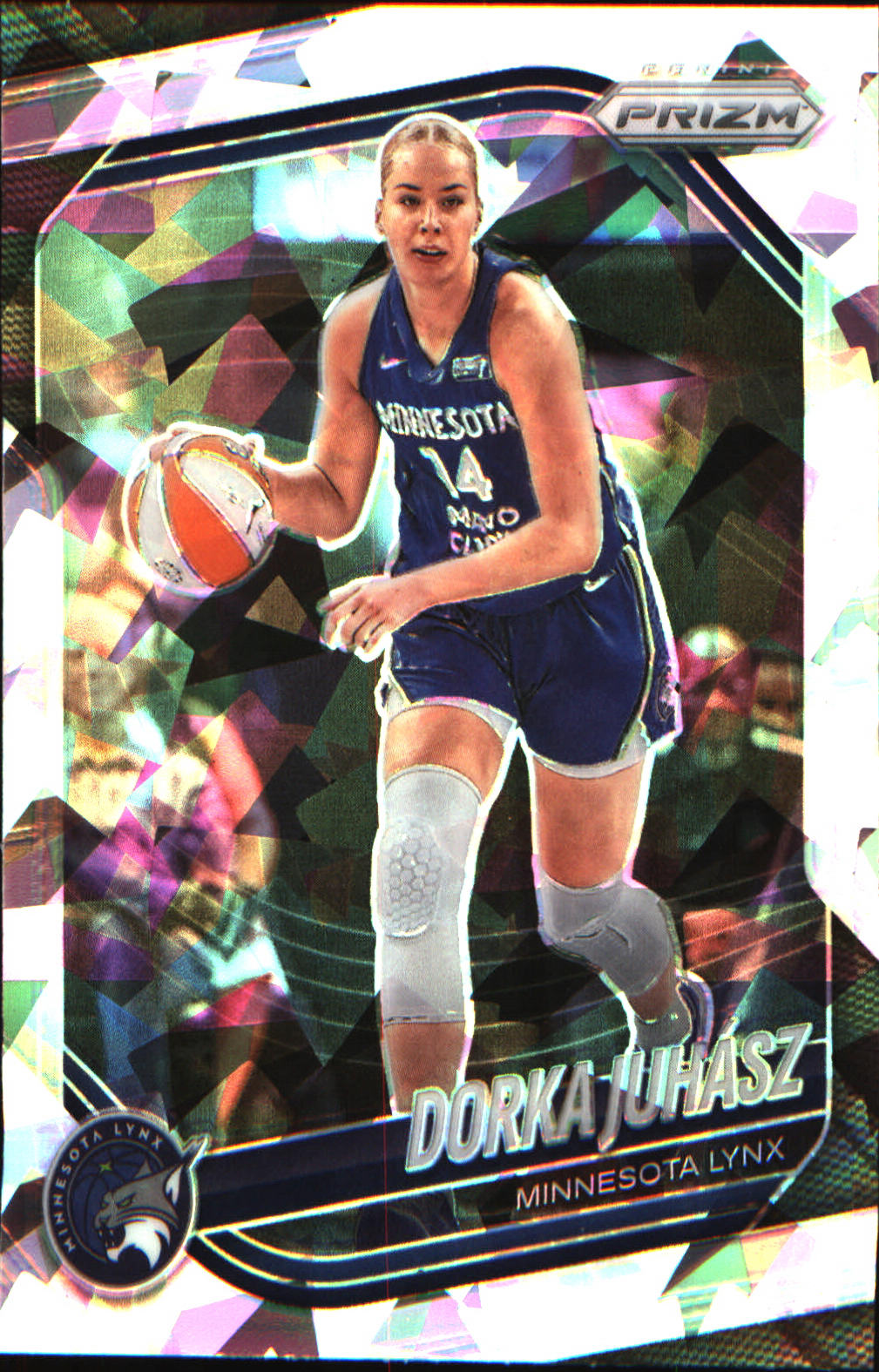 2025 Panini Prizm WNBA Ice Prizm #109 Dorka Juhasz - Veteran Sports Cards FL