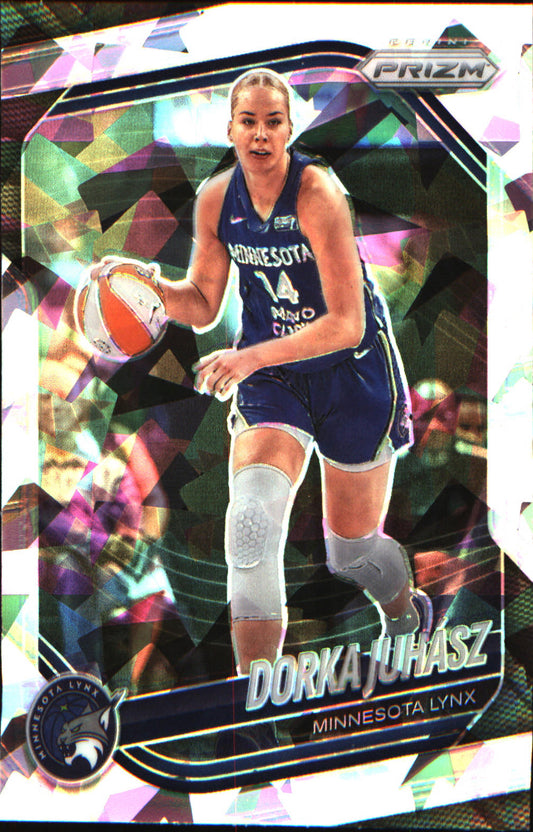 2025 Panini Prizm WNBA Ice Prizm #109 Dorka Juhasz - Veteran Sports Cards FL