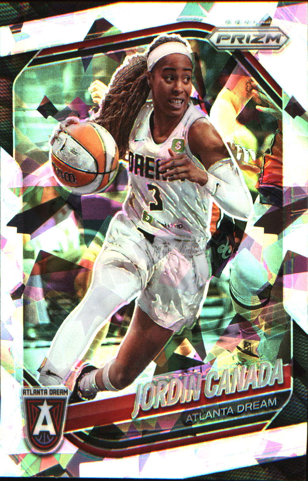 2025 Panini Prizm WNBA Ice Prizm #120 Jordin Canada - Veteran Sports Cards FL