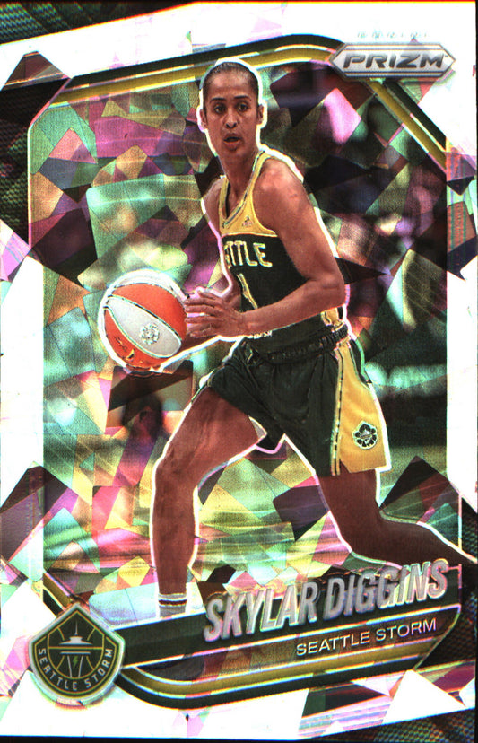2025 Panini Prizm WNBA Ice Prizm #123 Skylar Diggins - Veteran Sports Cards FL