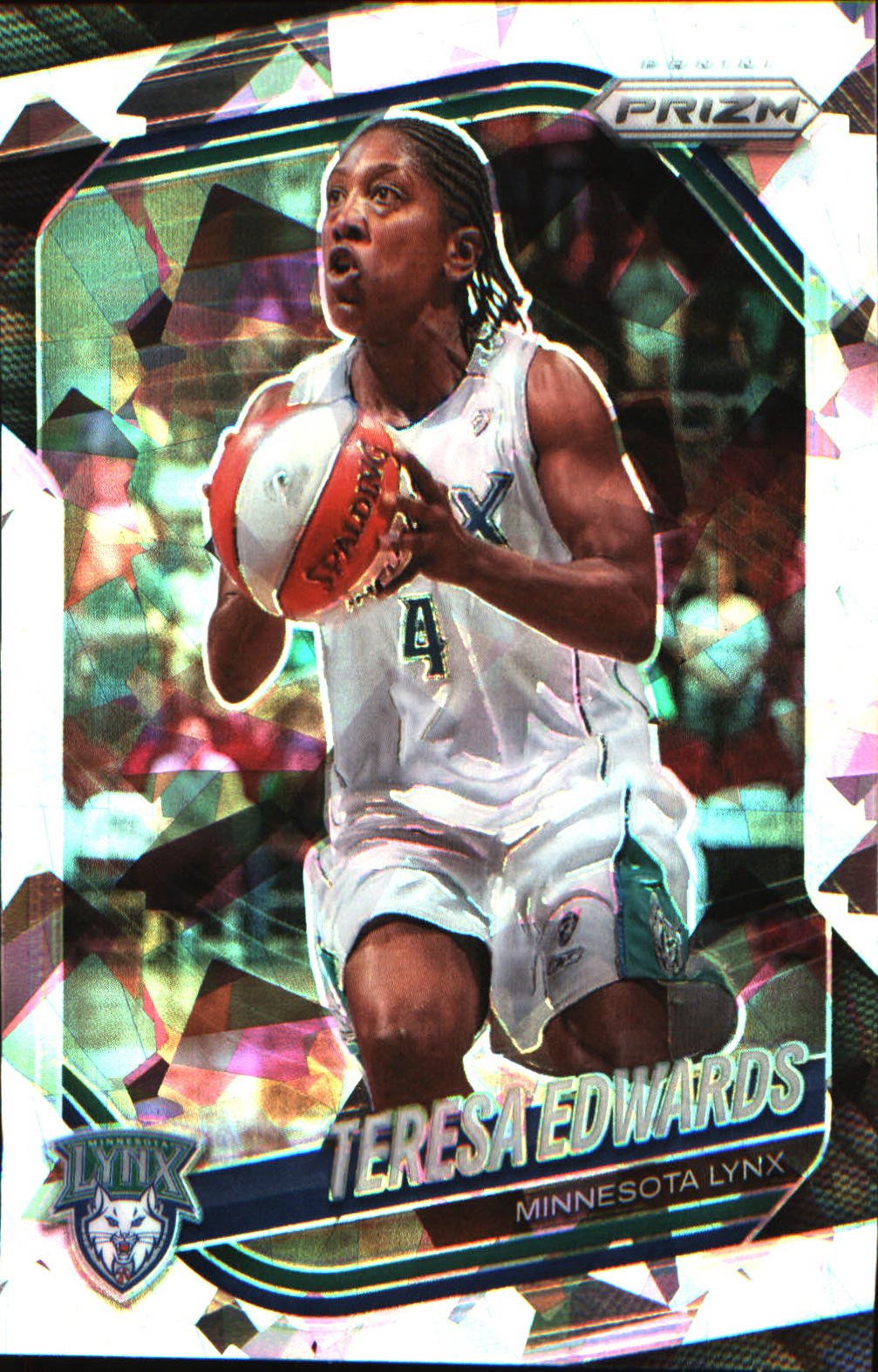 2025 Panini Prizm WNBA Ice Prizm #126 Teresa Edwards - Veteran Sports Cards FL