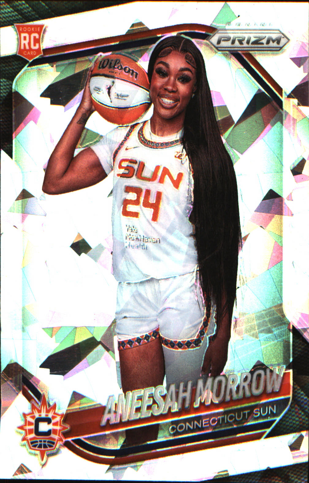 2025 Panini Prizm WNBA Ice Prizm #146 Aneesah Morrow - Veteran Sports Cards FL