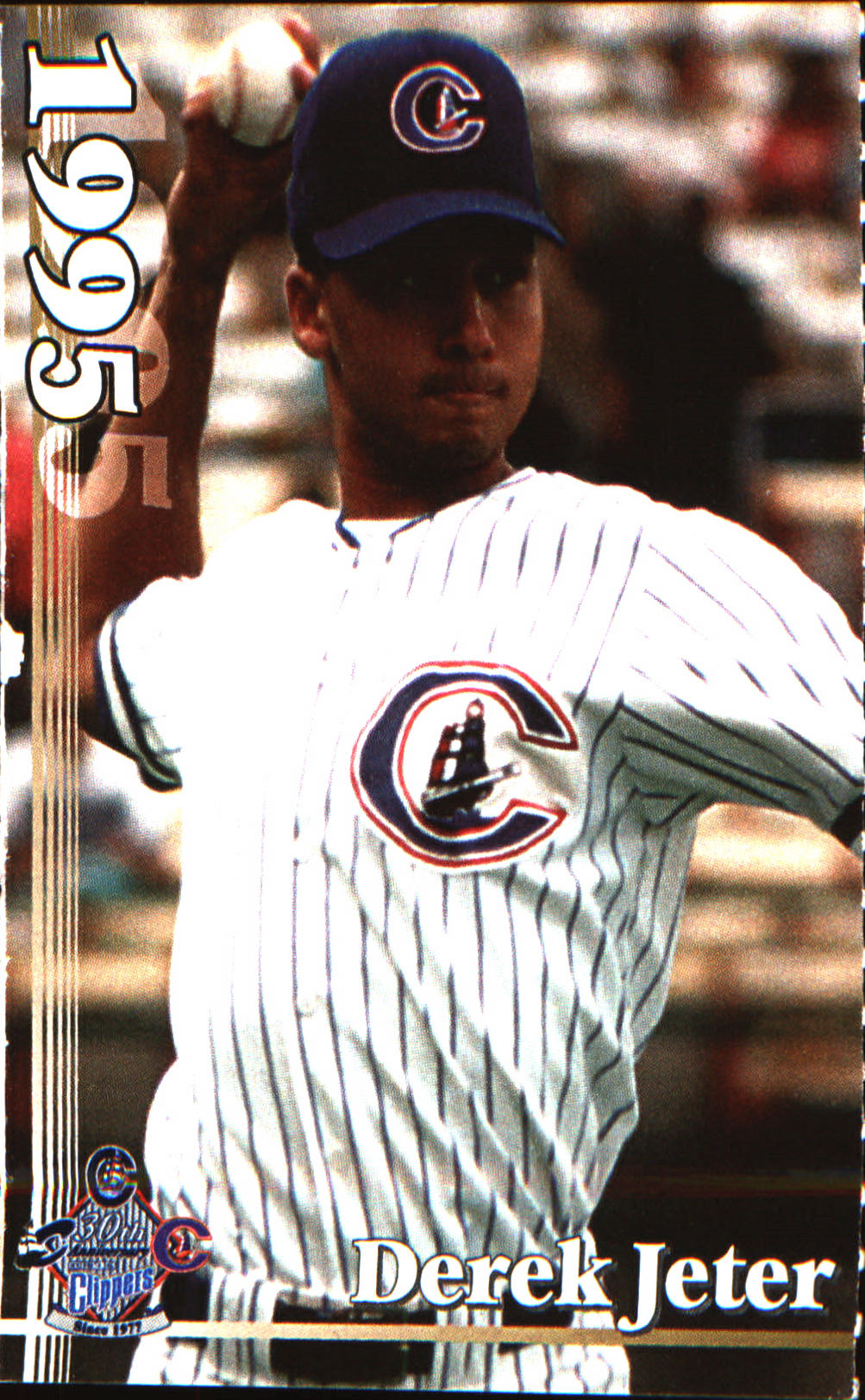 2006 Columbus Clippers Program Cards #NNO Derek Jeter - Veteran Sports Cards FL