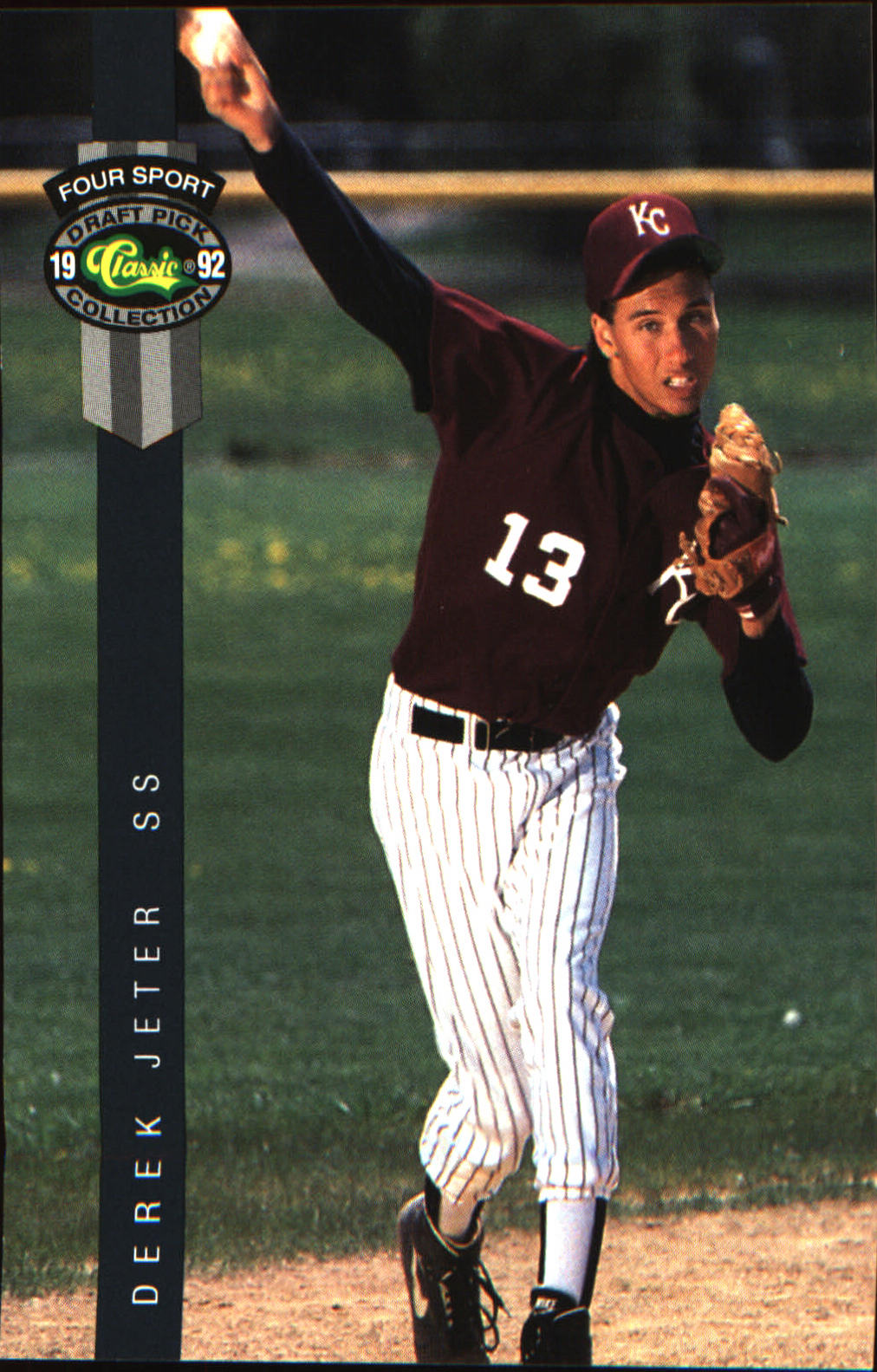 1992 Classic Four Sport #231 Derek Jeter - Veteran Sports Cards FL