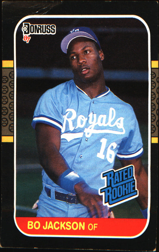 1987 Leaf #35 Bo Jackson Rookie RC - Veteran Sports Cards FL