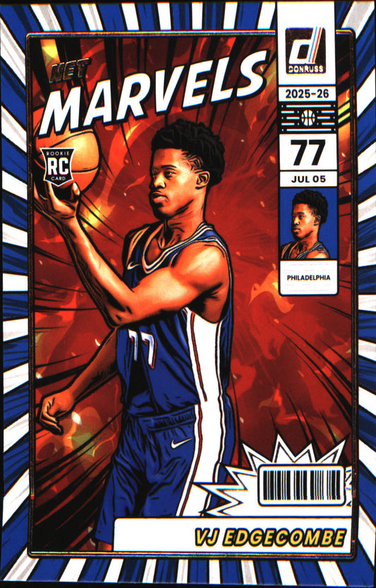 2025-26 Donruss Net Marvels #18 Jeremiah Fears Rookie Rookie - Veteran Sports Cards FL