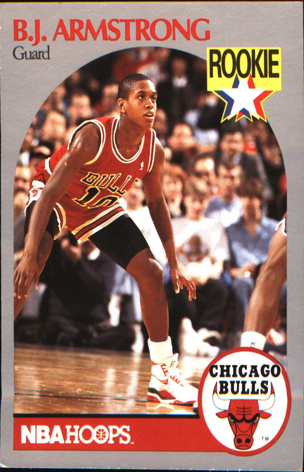 1990-91 Hoops #60 B.J. Armstrong Rookie RC - Veteran Sports Cards FL