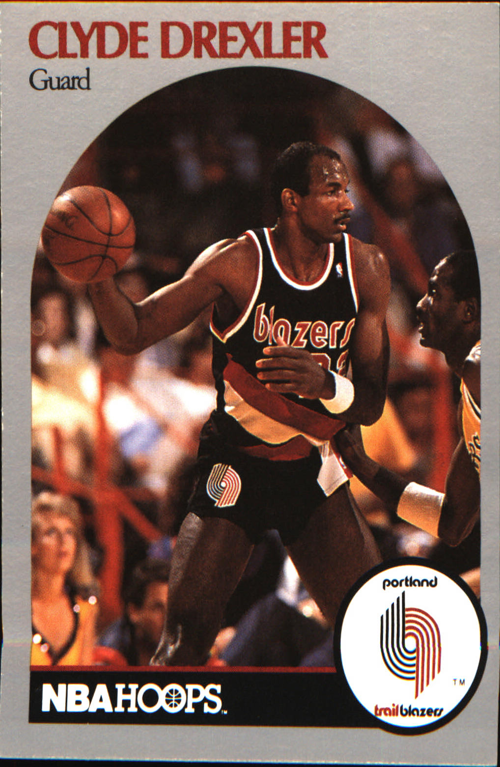 1990-91 Hoops #245 Clyde Drexler - Veteran Sports Cards FL