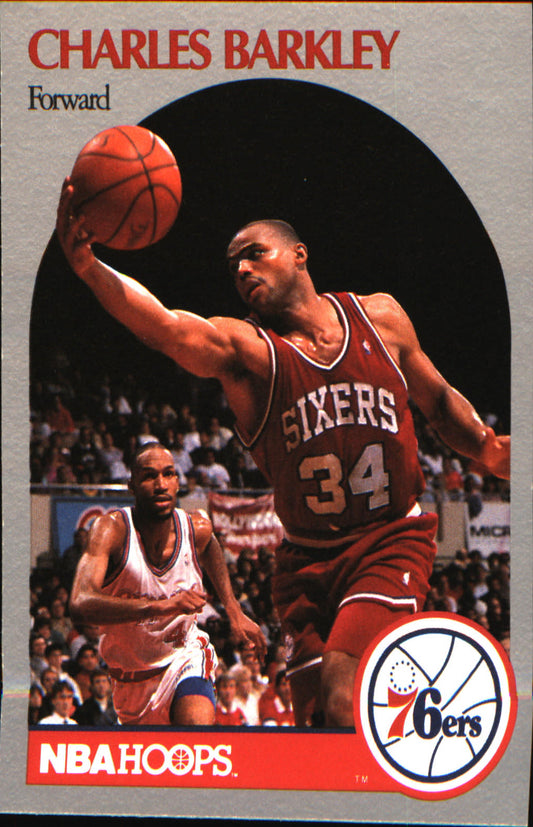 1990-91 Hoops #225 Charles Barkley - Veteran Sports Cards FL