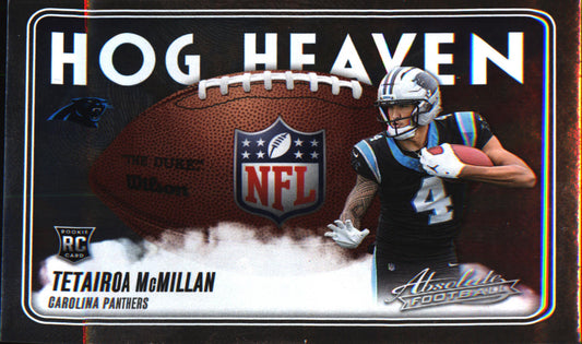 2025 Panini Absolute Hog Heaven #HH-TMN Tetairoa McMillan - Veteran Sports Cards FL