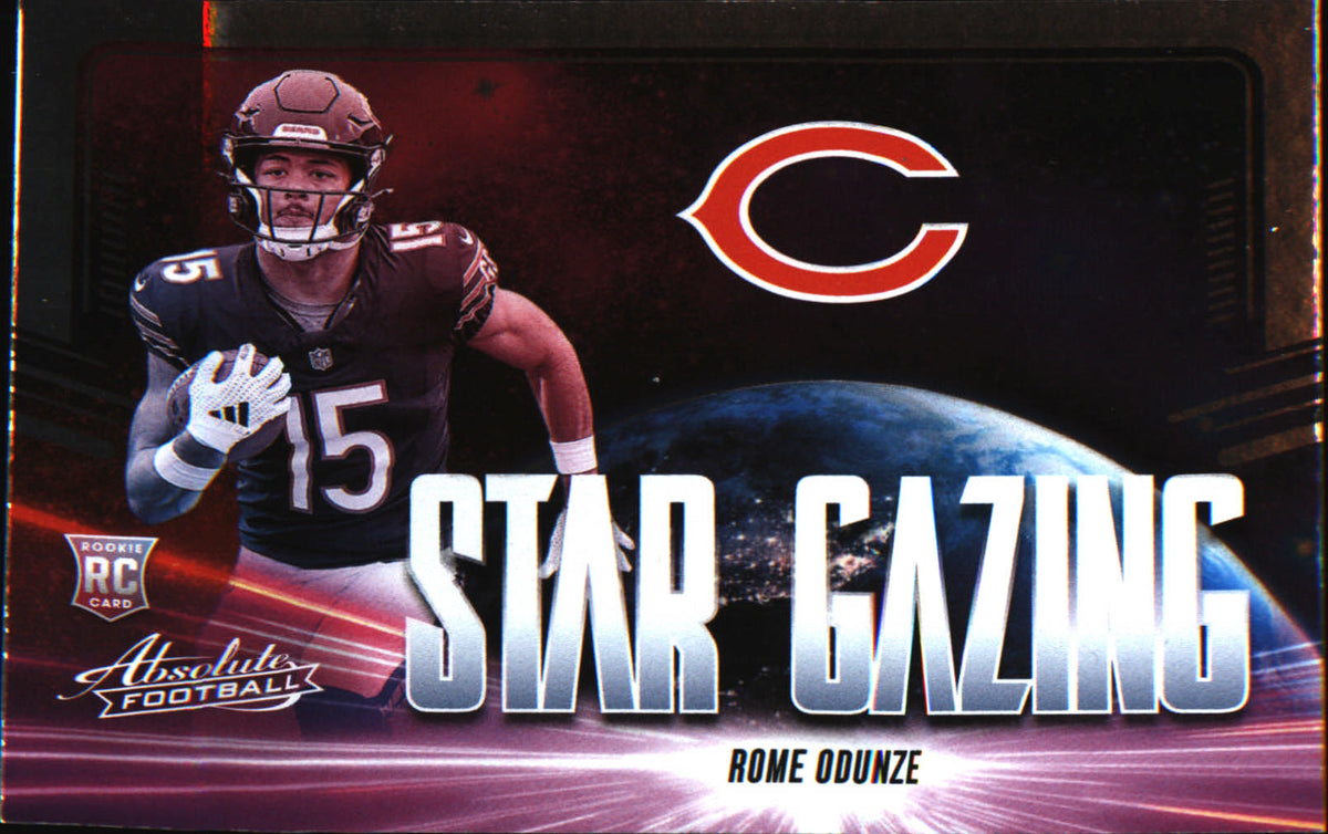 2024 Panini Absolute Star Gazing #SG-ROE Rome Odunze - Veteran Sports Cards FL