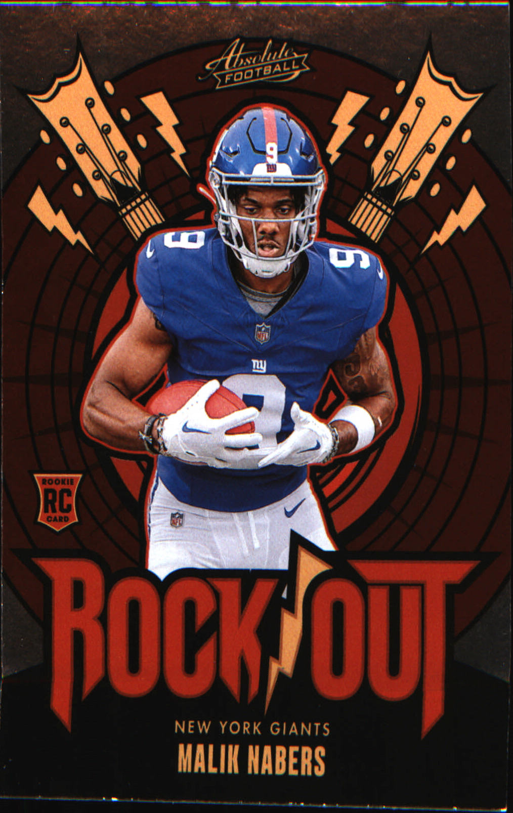 2024 Panini Absolute Rock Out #RO-MNS Malik Nabers - Veteran Sports Cards FL