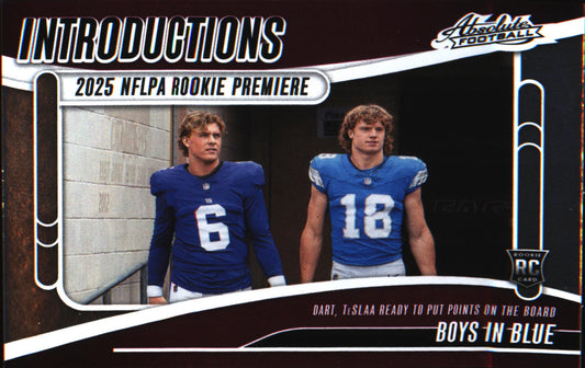 2025 Panini Absolute Introductions #I-JDT Boys In Blue - Veteran Sports Cards FL