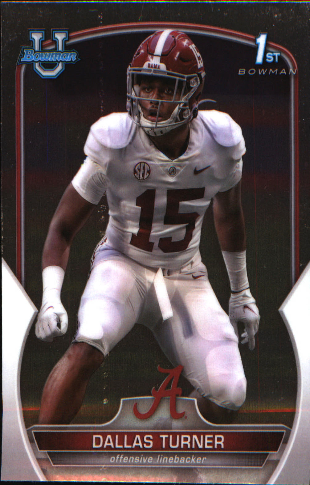 2022 Bowman University Chrome #6 Dallas Turner - Veteran Sports Cards FL