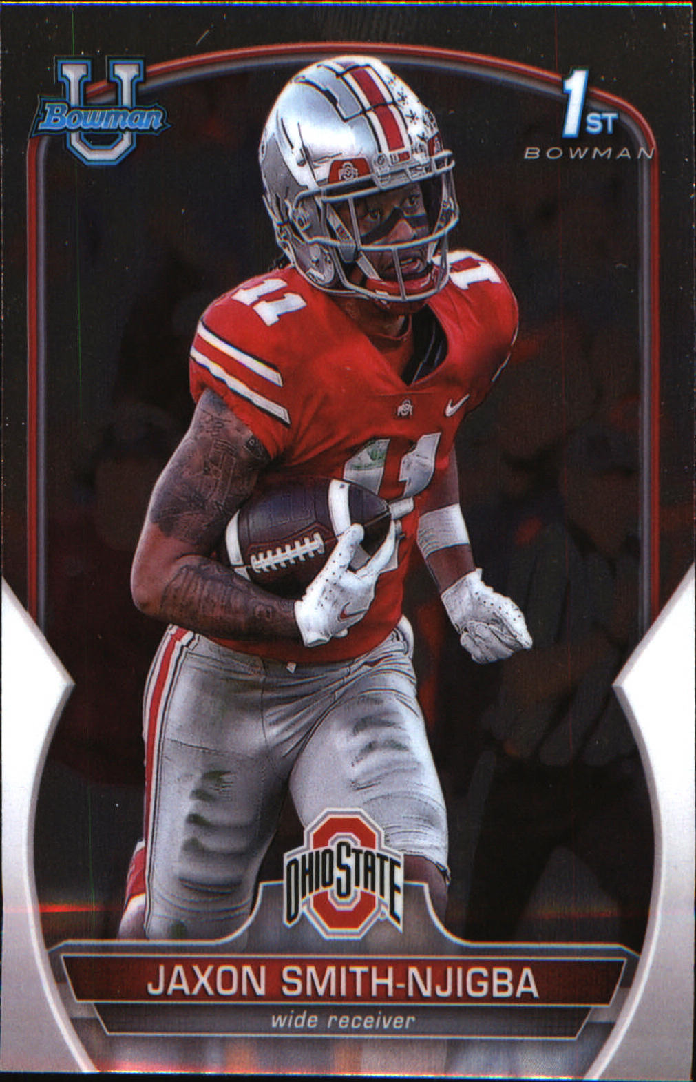 2022 Bowman University Chrome #78 Jaxon Smith-Njigba - Veteran Sports Cards FL