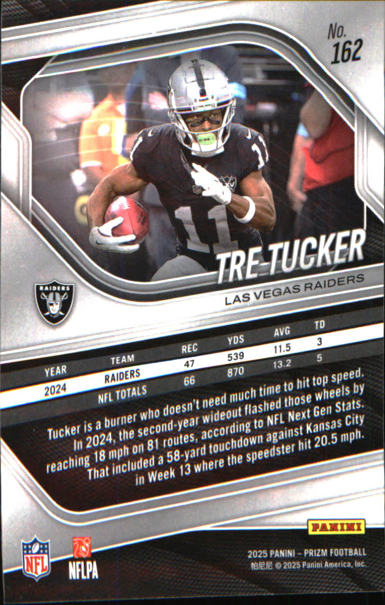 2025 Panini Prizm #162 Tre Tucker - Veteran Sports Cards FL