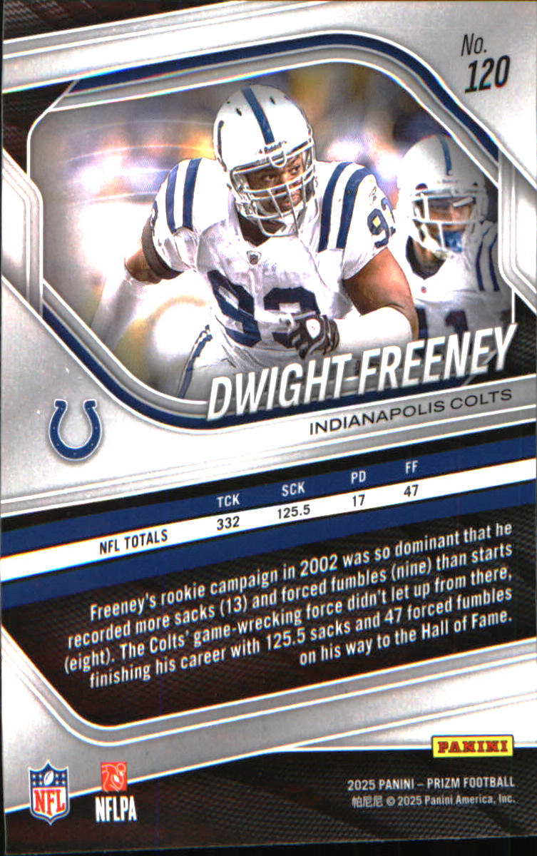 2024 Panini Mosaic #231 Dwight Freeney - Veteran Sports Cards FL